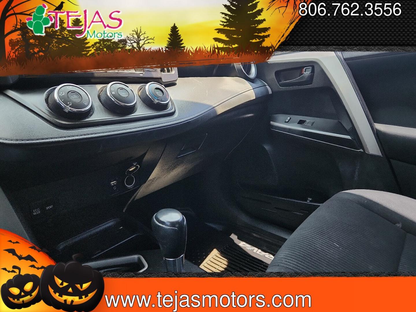 2017 GRAY /Black - 20 Toyota RAV4 LE (2T3ZFREVXHW) with an 2.5L I-4 DOHC, VVT-i variable valve control, regular unleaded, engine with 176HP engine, located at 4110 Avenue Q, Lubbock, 79412, 33.556553, -101.855820 - 07/112026 KEY IN ENVELOPE GOD- Photo#11