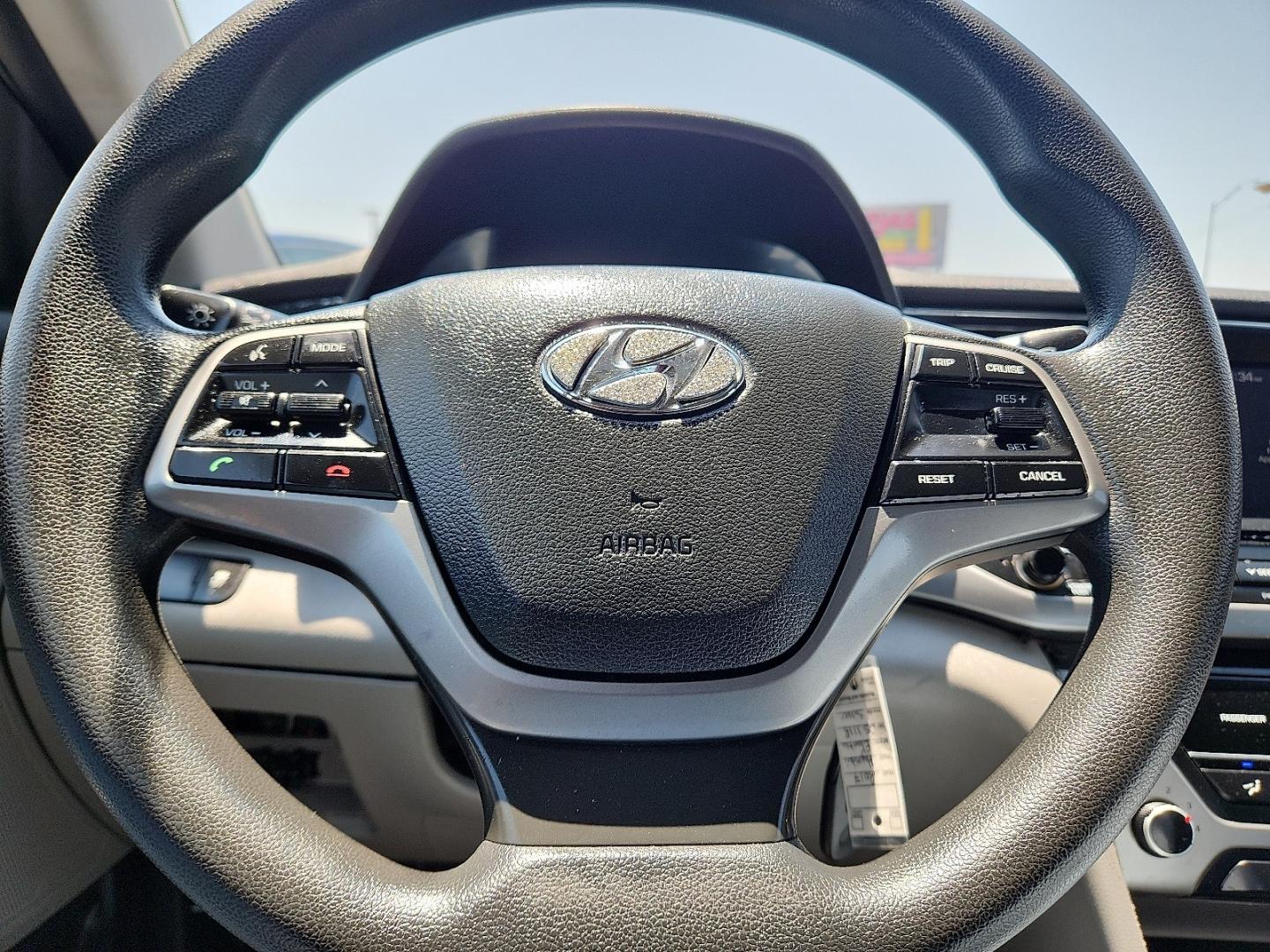 2017 SILVER Hyundai Elantra SE (5NPD84LF1HH) with an Nu 2L I-4 DOHC, D-CVVT variable valve control, regular unleaded, engine with 147HP engine, located at 4110 Avenue Q, Lubbock, 79412, 33.556553, -101.855820 - 07/11/2026 KEY IN ENVELOPE GOD- Photo#10