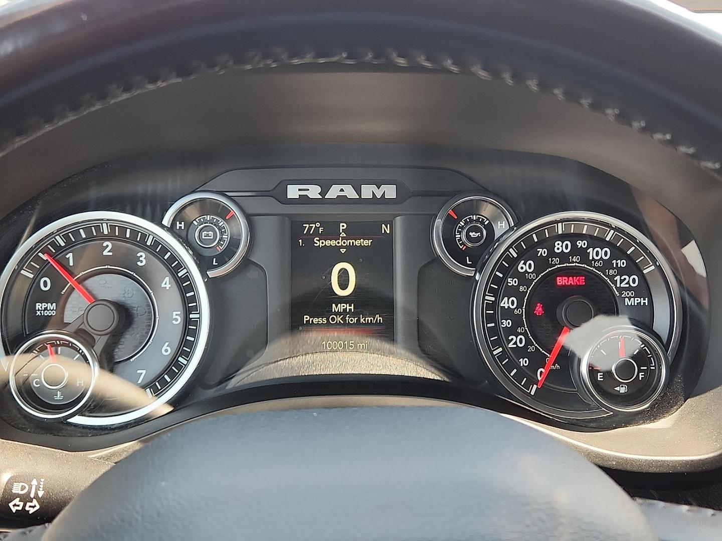 2022 BLACK /Black - X9 Ram 1500 Big Horn Quad Cab 4x4 6'4" Box (1C6RRFBG2NN) with an 3.6L V-6 DOHC, variable valve control, regular unleaded, engine with 305HP engine, located at 4110 Avenue Q, Lubbock, 79412, 33.556553, -101.855820- Photo#9
