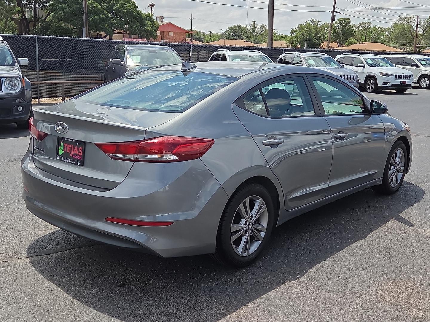 2017 Galactic Gray - UYS /Black - TRY Hyundai Elantra Value Edition (KMHD84LF6HU) with an Nu 2L I-4 DOHC, D-CVVT variable valve control, regular unleaded, engine with 147HP engine, located at 4110 Avenue Q, Lubbock, 79412, 33.556553, -101.855820 - 07/11/2026 KEY IN ENVELOPE GOD- Photo#2