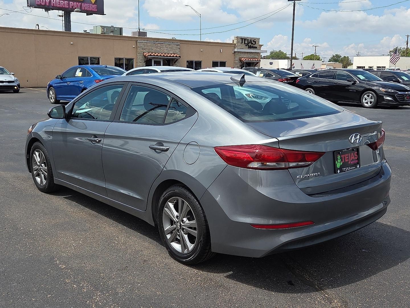 2017 Galactic Gray - UYS /Black - TRY Hyundai Elantra Value Edition (KMHD84LF6HU) with an Nu 2L I-4 DOHC, D-CVVT variable valve control, regular unleaded, engine with 147HP engine, located at 4110 Avenue Q, Lubbock, 79412, 33.556553, -101.855820 - 07/11/2026 KEY IN ENVELOPE GOD- Photo#3