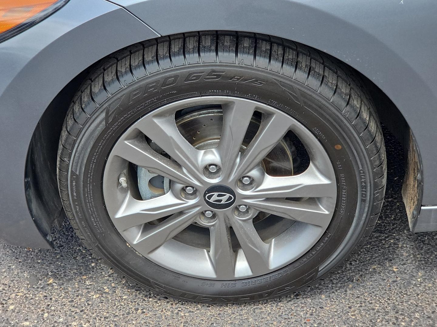 2017 Galactic Gray - UYS /Black - TRY Hyundai Elantra Value Edition (KMHD84LF6HU) with an Nu 2L I-4 DOHC, D-CVVT variable valve control, regular unleaded, engine with 147HP engine, located at 4110 Avenue Q, Lubbock, 79412, 33.556553, -101.855820 - 07/11/2026 KEY IN ENVELOPE GOD- Photo#5
