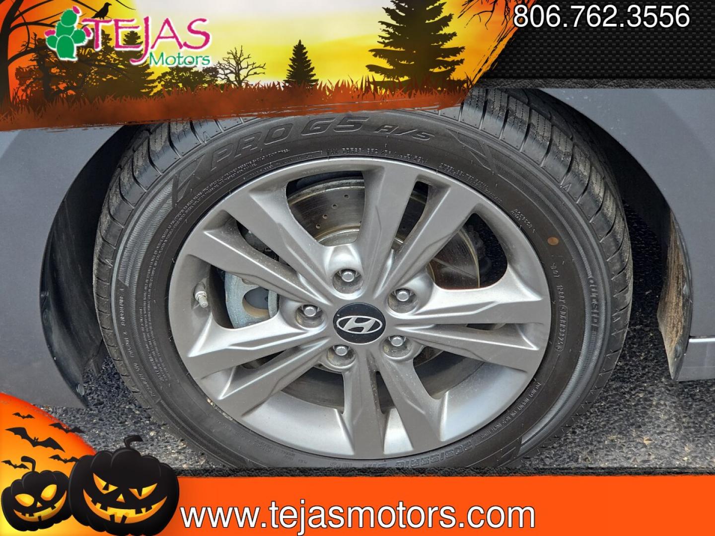 2017 Galactic Gray - UYS /Black - TRY Hyundai Elantra Value Edition (KMHD84LF6HU) with an Nu 2L I-4 DOHC, D-CVVT variable valve control, regular unleaded, engine with 147HP engine, located at 4110 Avenue Q, Lubbock, 79412, 33.556553, -101.855820 - 07/11/2026 KEY IN ENVELOPE GOD- Photo#5