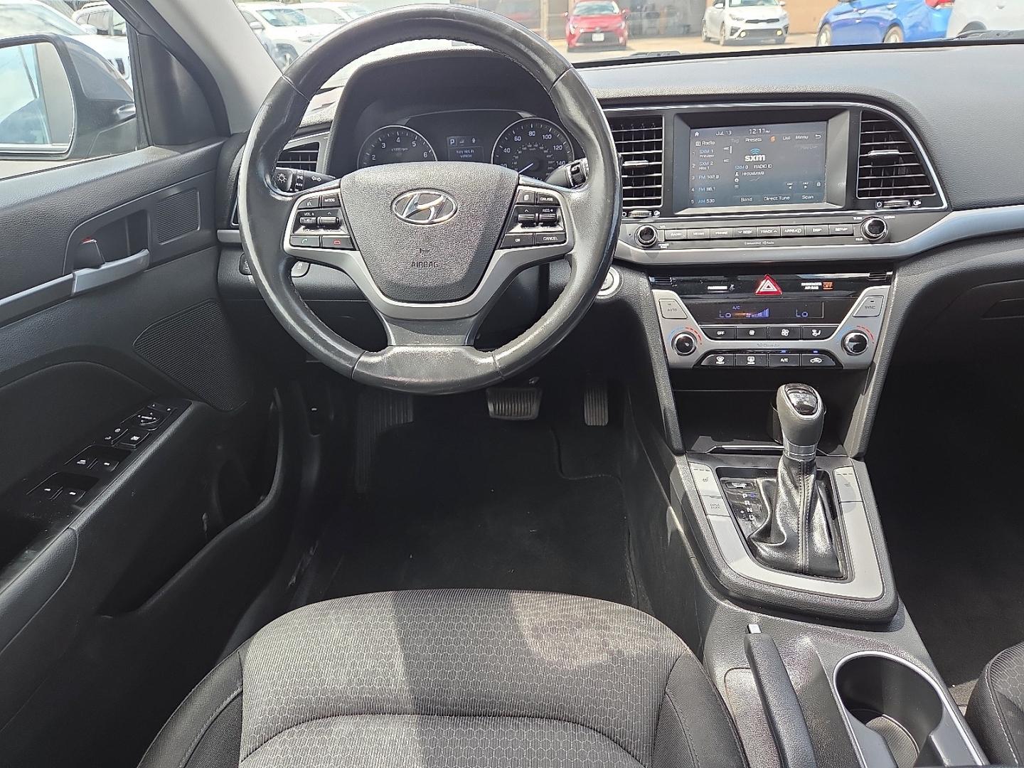2017 Galactic Gray - UYS /Black - TRY Hyundai Elantra Value Edition (KMHD84LF6HU) with an Nu 2L I-4 DOHC, D-CVVT variable valve control, regular unleaded, engine with 147HP engine, located at 4110 Avenue Q, Lubbock, 79412, 33.556553, -101.855820 - 07/11/2026 KEY IN ENVELOPE GOD- Photo#8