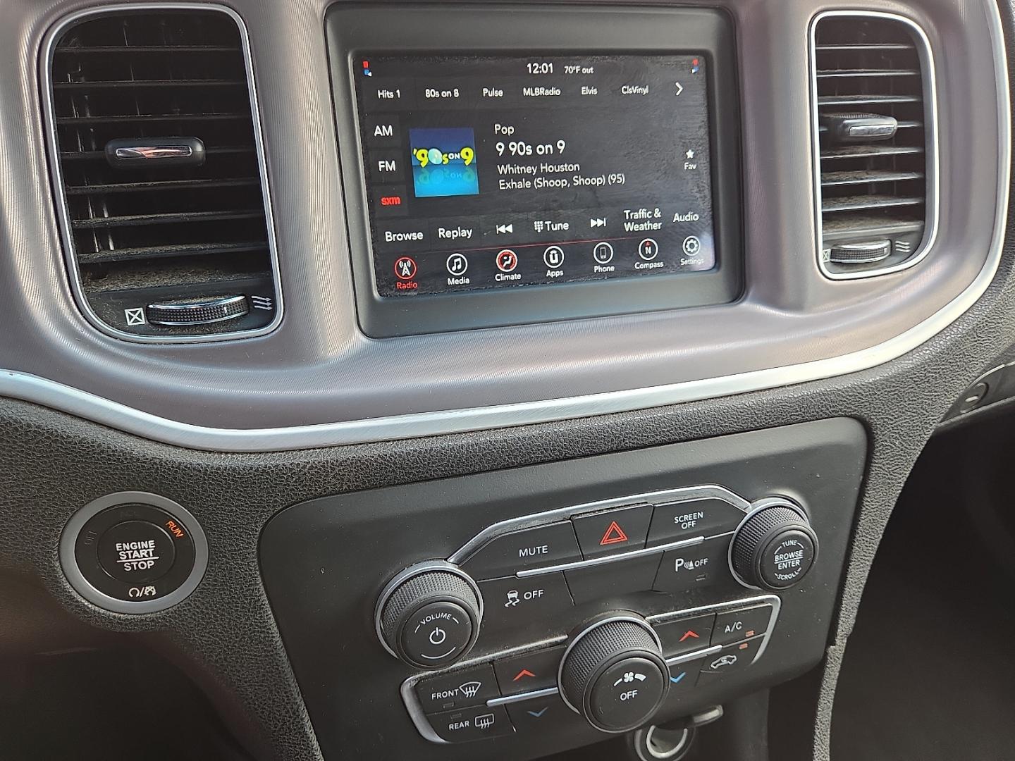 2022 Triple Nickel Clearcoat - PSE /Black - X9 Dodge Charger SXT RWD (2C3CDXBG6NH) with an Pentastar 3.6L V-6 DOHC, variable valve control, regular unleaded, engine with 292HP engine, located at 4110 Avenue Q, Lubbock, 79412, 33.556553, -101.855820- Photo#11