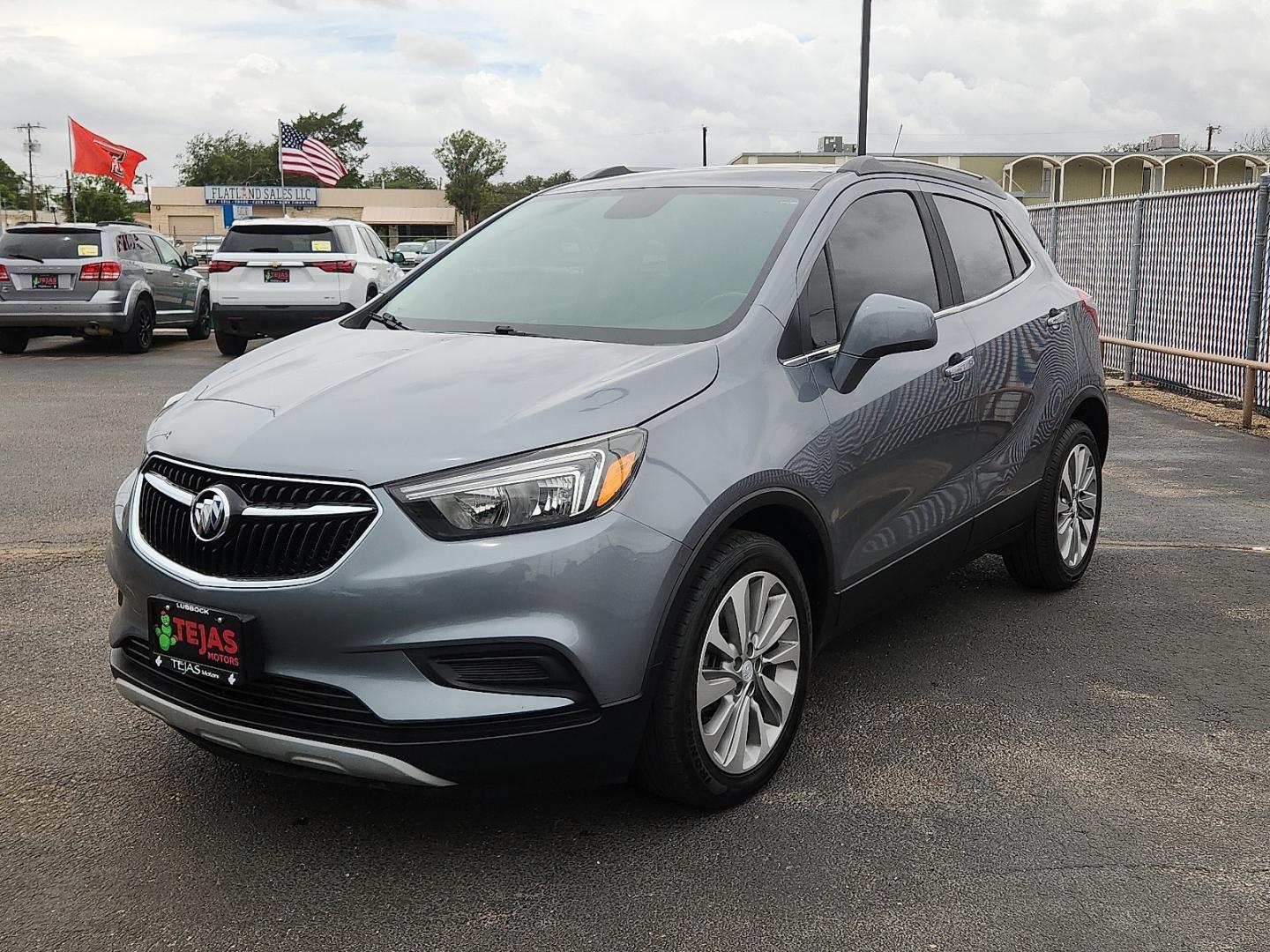 2020 GRAY /Ebony - AFN Buick Encore FWD Preferred (KL4CJASB1LB) with an ECOTEC 1.4L I-4 DOHC, variable valve control, intercooled turbo, regular unleaded, engine with 138HP engine, located at 4110 Avenue Q, Lubbock, 79412, 33.556553, -101.855820 - 07/18/2026 KEY IN ENVELOPE GOD- Photo#1