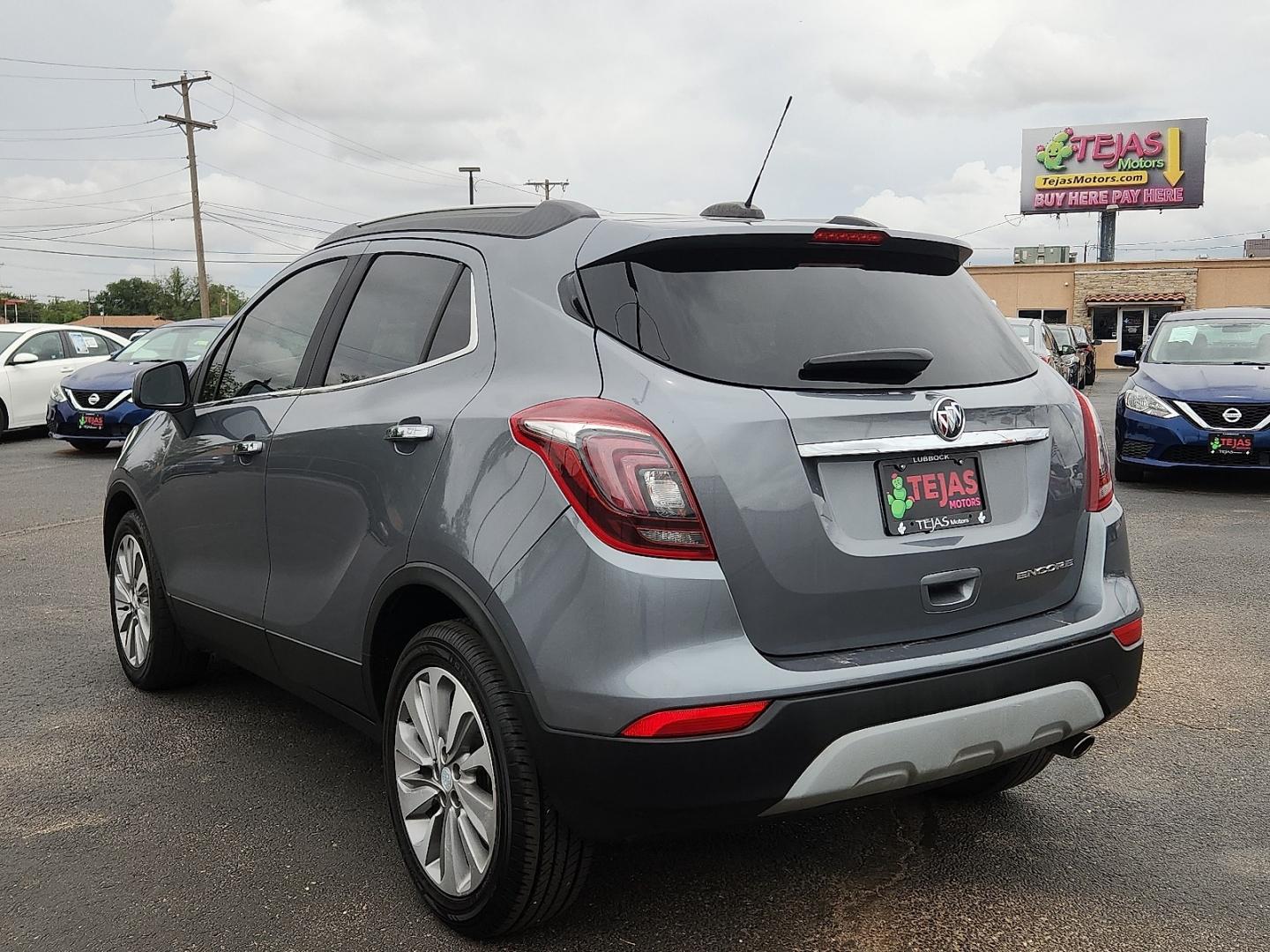 2020 GRAY /Ebony - AFN Buick Encore FWD Preferred (KL4CJASB1LB) with an ECOTEC 1.4L I-4 DOHC, variable valve control, intercooled turbo, regular unleaded, engine with 138HP engine, located at 4110 Avenue Q, Lubbock, 79412, 33.556553, -101.855820 - 07/18/2026 KEY IN ENVELOPE GOD- Photo#2