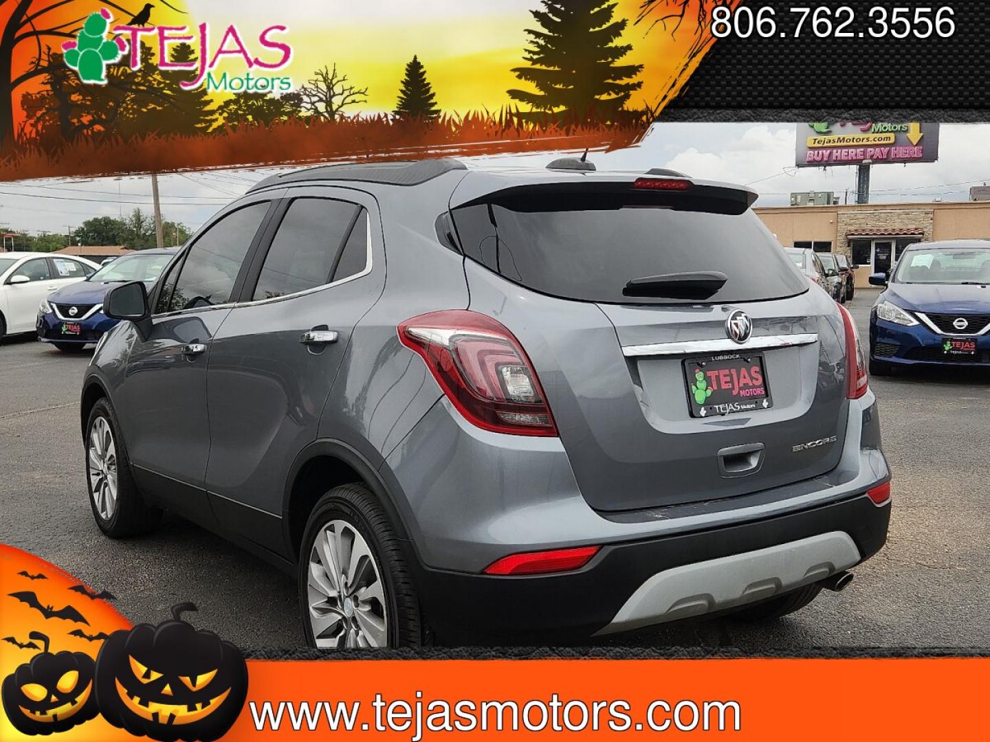 2020 GRAY /Ebony - AFN Buick Encore FWD Preferred (KL4CJASB1LB) with an ECOTEC 1.4L I-4 DOHC, variable valve control, intercooled turbo, regular unleaded, engine with 138HP engine, located at 4110 Avenue Q, Lubbock, 79412, 33.556553, -101.855820 - 07/18/2026 KEY IN ENVELOPE GOD- Photo#2