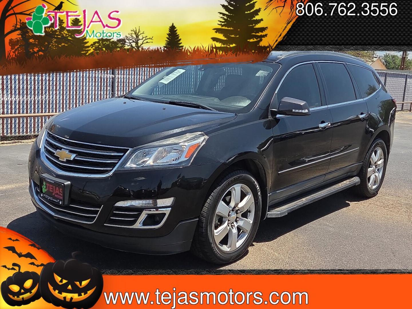 2017 Mosaic Black Metallic - GB8 /Ebony - 193 Chevrolet Traverse Premier (1GNKVJKD2HJ) with an 3.6L V-6 gasoline direct injection, DOHC, variable valve control, regular unleaded, engine with 288HP engine, located at 4110 Avenue Q, Lubbock, 79412, 33.556553, -101.855820 - 07/18/2026 KEY IN ENVELOPE GOD- Photo#4