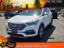 2017 WHITE /Gray - VFG Hyundai Santa Fe Sport 2.4L (5NMZT3LB1HH) with an Theta II 2.4L I-4 gasoline direct injection, DOHC, variable valve control, regular unleaded, engine with 185HP engine, located at 4110 Avenue Q, Lubbock, 79412, 33.556553, -101.855820 - 07/29/2026 KEY IN ENVELOPE GOD- Photo#1