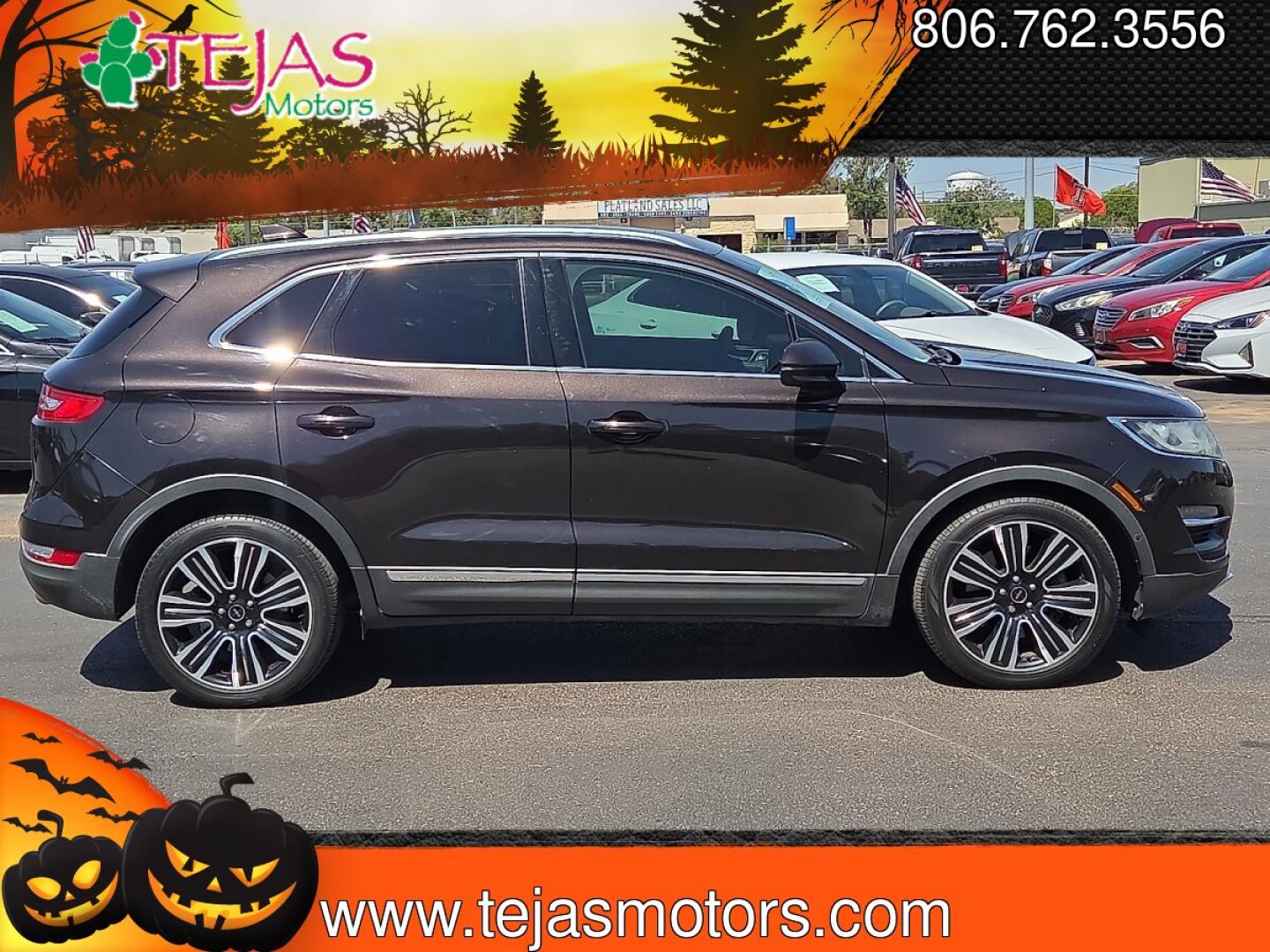 2017 Diamond Black Metallic - W9 /Ganache - 36 Lincoln MKC Black Label (5LMCJ4C92HU) with an 2L I-4 gasoline direct injection, DOHC, variable valve control, intercooled turbo, premium unleaded, engine with 240HP engine, located at 4110 Avenue Q, Lubbock, 79412, 33.556553, -101.855820 - 07/29/2026 KEY IN ENVELOPE GOD- Photo#1