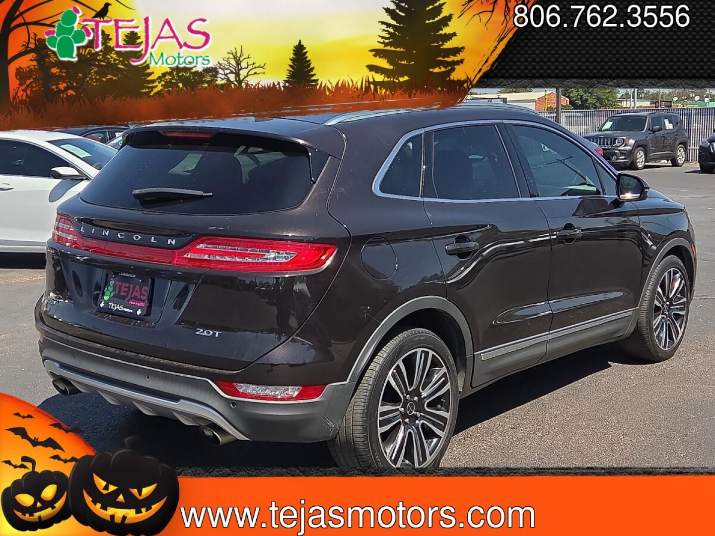 2017 Diamond Black Metallic - W9 /Ganache - 36 Lincoln MKC Black Label (5LMCJ4C92HU) with an 2L I-4 gasoline direct injection, DOHC, variable valve control, intercooled turbo, premium unleaded, engine with 240HP engine, located at 4110 Avenue Q, Lubbock, 79412, 33.556553, -101.855820 - 07/29/2026 KEY IN ENVELOPE GOD- Photo#2