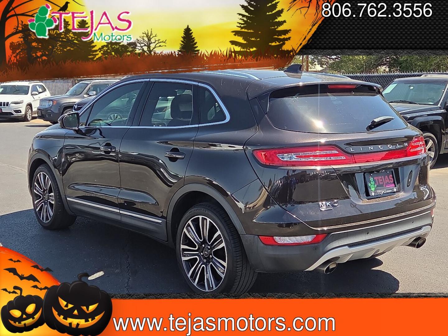 2017 Diamond Black Metallic - W9 /Ganache - 36 Lincoln MKC Black Label (5LMCJ4C92HU) with an 2L I-4 gasoline direct injection, DOHC, variable valve control, intercooled turbo, premium unleaded, engine with 240HP engine, located at 4110 Avenue Q, Lubbock, 79412, 33.556553, -101.855820 - 07/29/2026 KEY IN ENVELOPE GOD- Photo#3