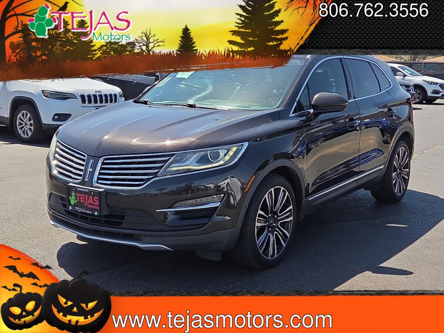 2017 Diamond Black Metallic - W9 /Ganache - 36 Lincoln MKC Black Label (5LMCJ4C92HU) with an 2L I-4 gasoline direct injection, DOHC, variable valve control, intercooled turbo, premium unleaded, engine with 240HP engine, located at 4110 Avenue Q, Lubbock, 79412, 33.556553, -101.855820 - 07/29/2026 KEY IN ENVELOPE GOD- Photo#4