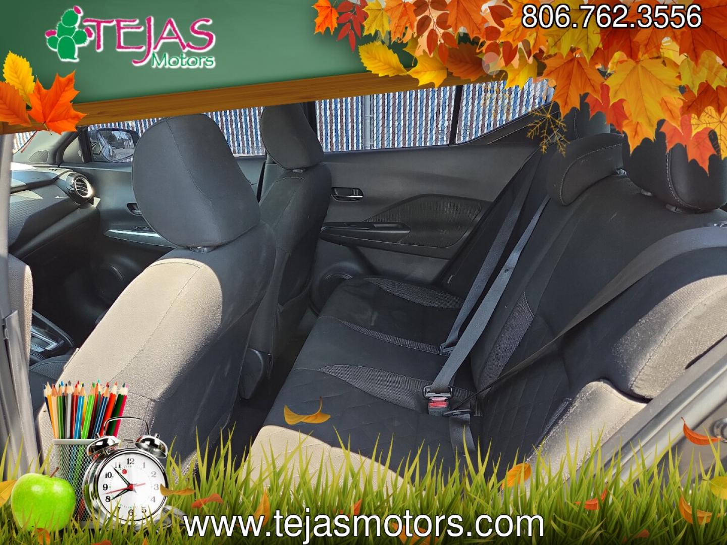 2020 Super Black /Charcoal - G Nissan Kicks SV Xtronic CVT (3N1CP5CV9LL) with an 1.6L I-4 DOHC, CVTCS variable valve control, regular unleaded, engine with 122HP engine, located at 4110 Avenue Q, Lubbock, 79412, 33.556553, -101.855820 - 07/31/2026 KEY IN ENVELOPE GOD- Photo#7