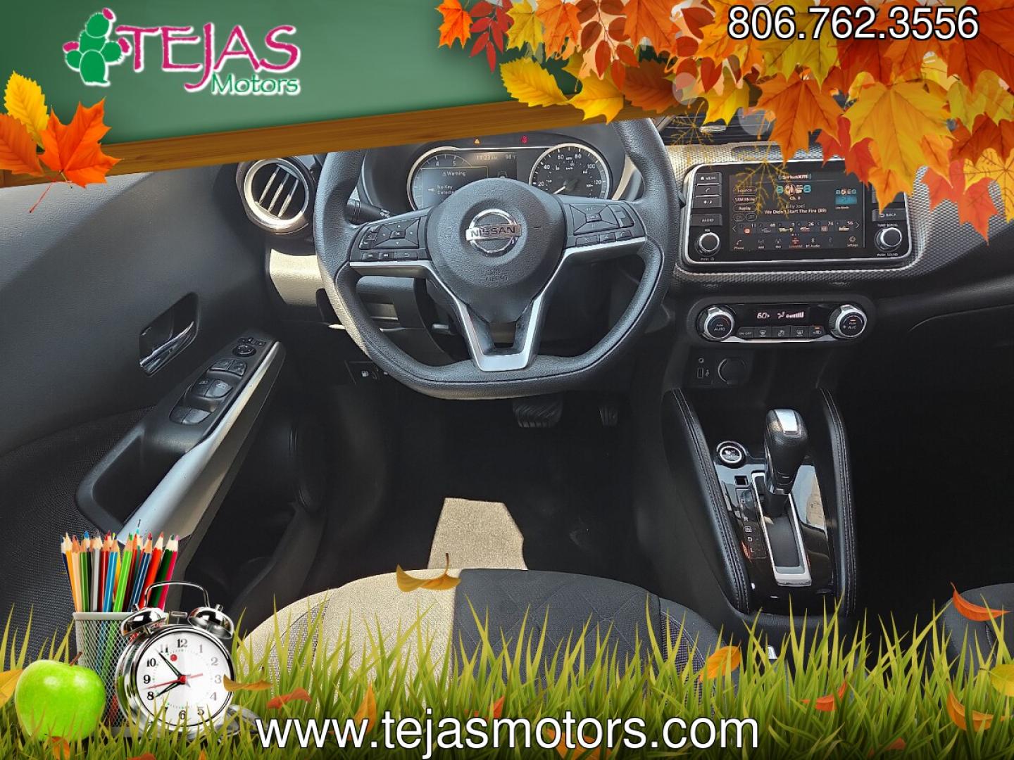 2020 Super Black /Charcoal - G Nissan Kicks SV Xtronic CVT (3N1CP5CV9LL) with an 1.6L I-4 DOHC, CVTCS variable valve control, regular unleaded, engine with 122HP engine, located at 4110 Avenue Q, Lubbock, 79412, 33.556553, -101.855820 - 07/31/2026 KEY IN ENVELOPE GOD- Photo#8