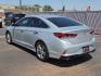 2018 Symphony Silver - Y8 /Black - CT Hyundai Sonata Sport (5NPE34AF6JH) with an 2.4L I-4 gasoline direct injection, DOHC, D-CVVT variable valve control, regular unleaded, engine with 185HP engine, located at 4110 Avenue Q, Lubbock, 79412, 33.556553, -101.855820 - 07/31/2026 KEY IN ENVELOPE GOD- Photo#3