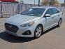 2018 Symphony Silver - Y8 /Black - CT Hyundai Sonata Sport (5NPE34AF6JH) with an 2.4L I-4 gasoline direct injection, DOHC, D-CVVT variable valve control, regular unleaded, engine with 185HP engine, located at 4110 Avenue Q, Lubbock, 79412, 33.556553, -101.855820 - 07/31/2026 KEY IN ENVELOPE GOD- Photo#4