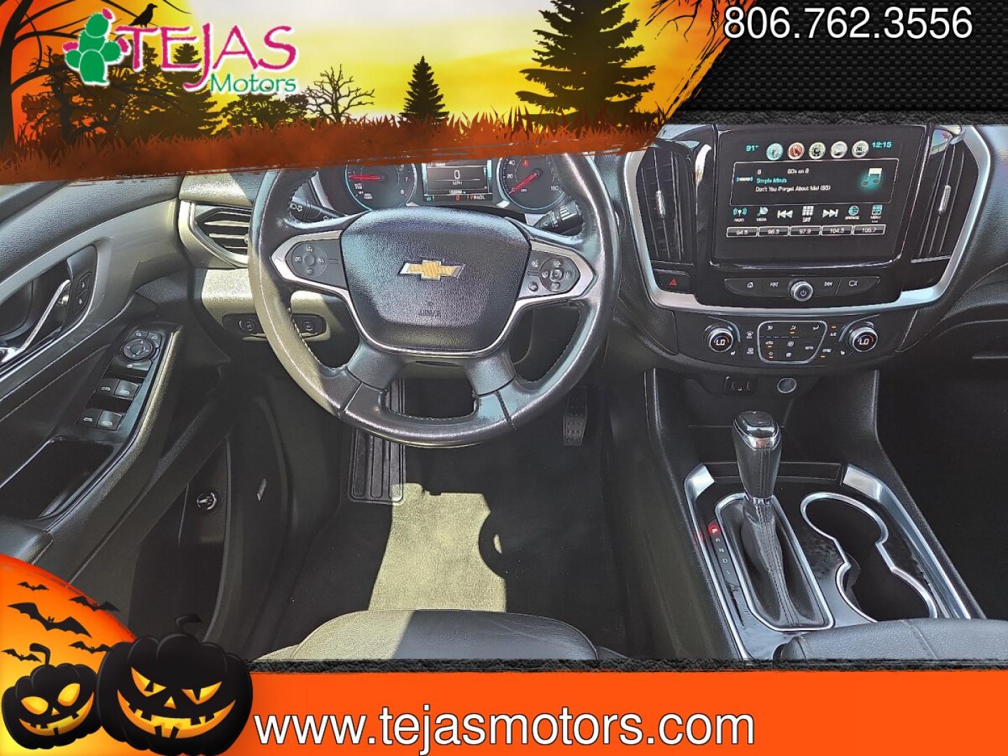 2019 Summit White - GAZ /Jet Black - H0Y Chevrolet Traverse RS (1GNERJKW1KJ) with an 3.6L V-6 gasoline direct injection, DOHC, VVT variable valve control, regular unleaded, engine with 310HP engine, located at 4110 Avenue Q, Lubbock, 79412, 33.556553, -101.855820- Photo#8