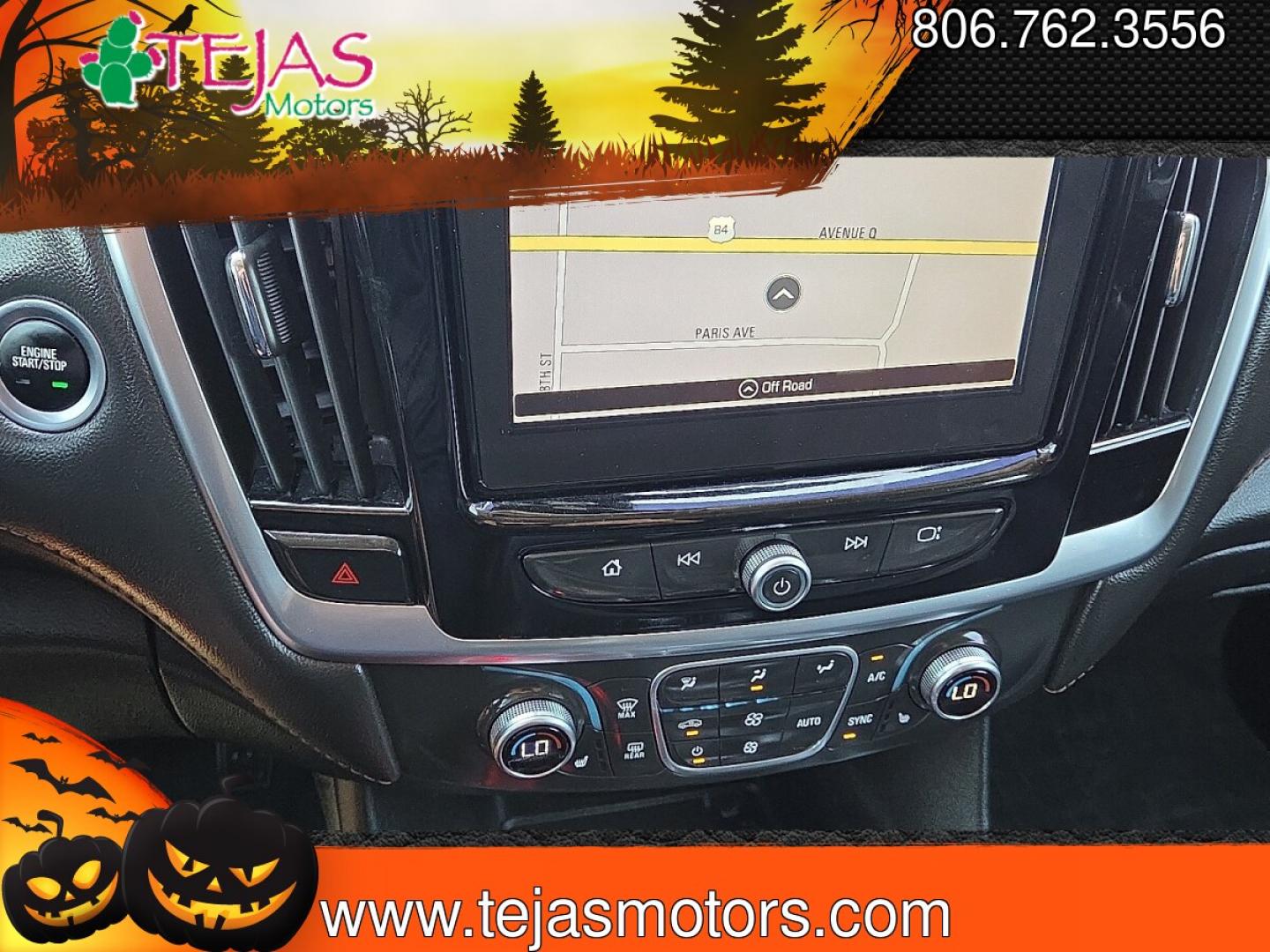 2019 Summit White - GAZ /Jet Black - H0Y Chevrolet Traverse RS (1GNERJKW1KJ) with an 3.6L V-6 gasoline direct injection, DOHC, VVT variable valve control, regular unleaded, engine with 310HP engine, located at 4110 Avenue Q, Lubbock, 79412, 33.556553, -101.855820- Photo#11