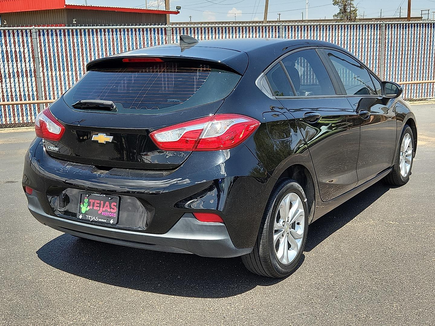 2019 Black /Grey Chevrolet Cruze LS (3G1BC6SM5KS) with an 1.4L I-4 gasoline direct injection, DOHC, VVT variable valve control, intercooled turbo, regular unleaded, engine with 153HP engine, located at 4110 Avenue Q, Lubbock, 79412, 33.556553, -101.855820 - 08/08/2026 KEY IN ENVELOPE GOD- Photo#2