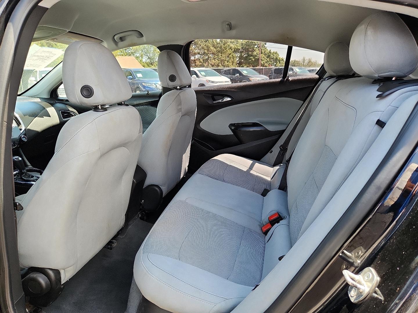2019 Black /Grey Chevrolet Cruze LS (3G1BC6SM5KS) with an 1.4L I-4 gasoline direct injection, DOHC, VVT variable valve control, intercooled turbo, regular unleaded, engine with 153HP engine, located at 4110 Avenue Q, Lubbock, 79412, 33.556553, -101.855820 - 08/08/2026 KEY IN ENVELOPE GOD- Photo#6