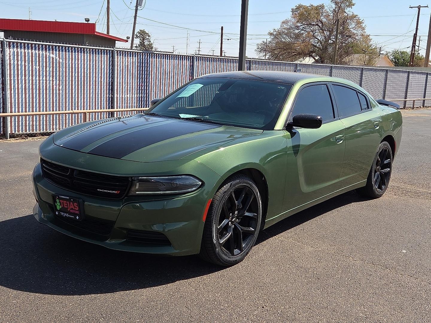 2022 F8 Green - PFQ /Black - X9 Dodge Charger SXT RWD (2C3CDXBG9NH) with an Pentastar 3.6L V-6 DOHC, variable valve control, regular gasoline, engine with 292HP engine, located at 4110 Avenue Q, Lubbock, 79412, 33.556553, -101.855820 - 08/22/2026 KEY IN ENVELOPE GOD- Photo#4