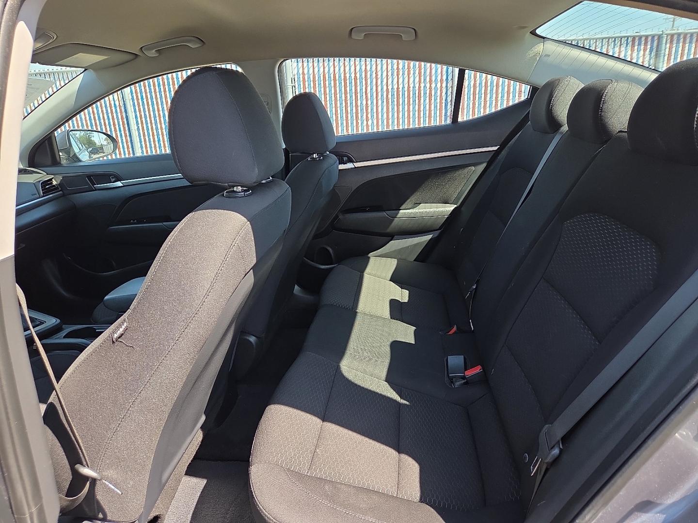 2019 Machine Gray - 2C /Black - C1 Hyundai Elantra SEL (5NPD84LF8KH) with an Nu 2L I-4 DOHC, D-CVVT variable valve control, regular unleaded, engine with 147HP engine, located at 4110 Avenue Q, Lubbock, 79412, 33.556553, -101.855820 - 08/22/2026 KEY IN ENVELOPE GOD- Photo#6
