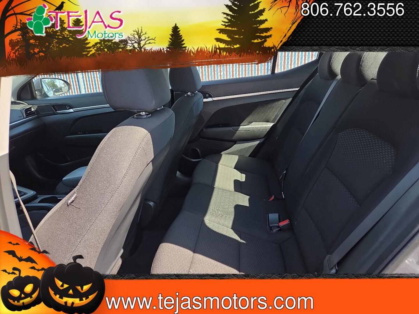 2019 Machine Gray - 2C /Black - C1 Hyundai Elantra SEL (5NPD84LF8KH) with an Nu 2L I-4 DOHC, D-CVVT variable valve control, regular unleaded, engine with 147HP engine, located at 4110 Avenue Q, Lubbock, 79412, 33.556553, -101.855820 - 08/22/2026 KEY IN ENVELOPE GOD- Photo#6