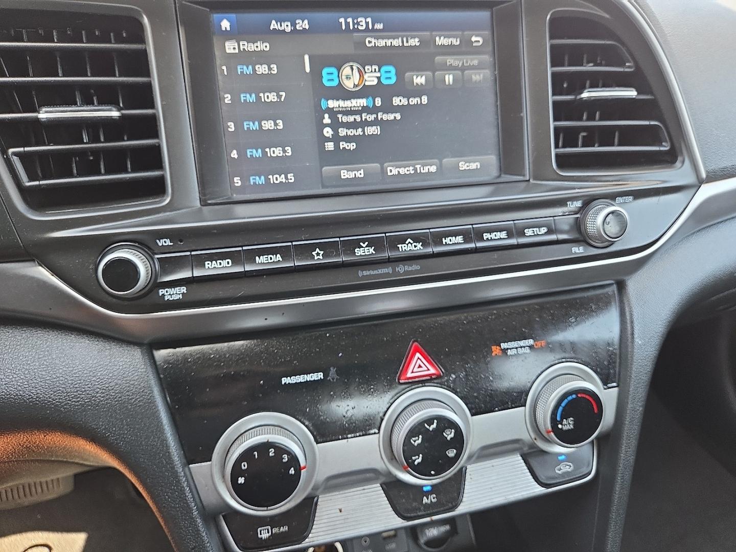 2019 Machine Gray - 2C /Black - C1 Hyundai Elantra SEL (5NPD84LF8KH) with an Nu 2L I-4 DOHC, D-CVVT variable valve control, regular unleaded, engine with 147HP engine, located at 4110 Avenue Q, Lubbock, 79412, 33.556553, -101.855820 - 08/22/2026 KEY IN ENVELOPE GOD- Photo#10