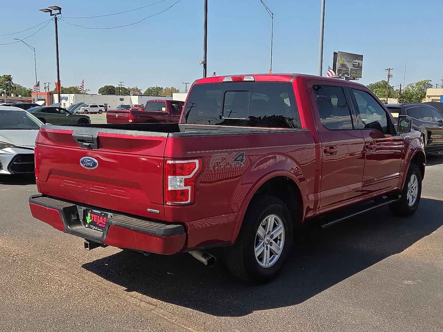 2019 Ruby Red Metallic Tinted Clearcoat - RR /Black - FB Ford F-150 XLT (1FTEW1CP6KF) with an 2.7L V6 EcoBoost Engine engine, located at 4110 Avenue Q, Lubbock, 79412, 33.556553, -101.855820 - 08/22/2026 KEY IN ENVELOPE GOD- Photo#2