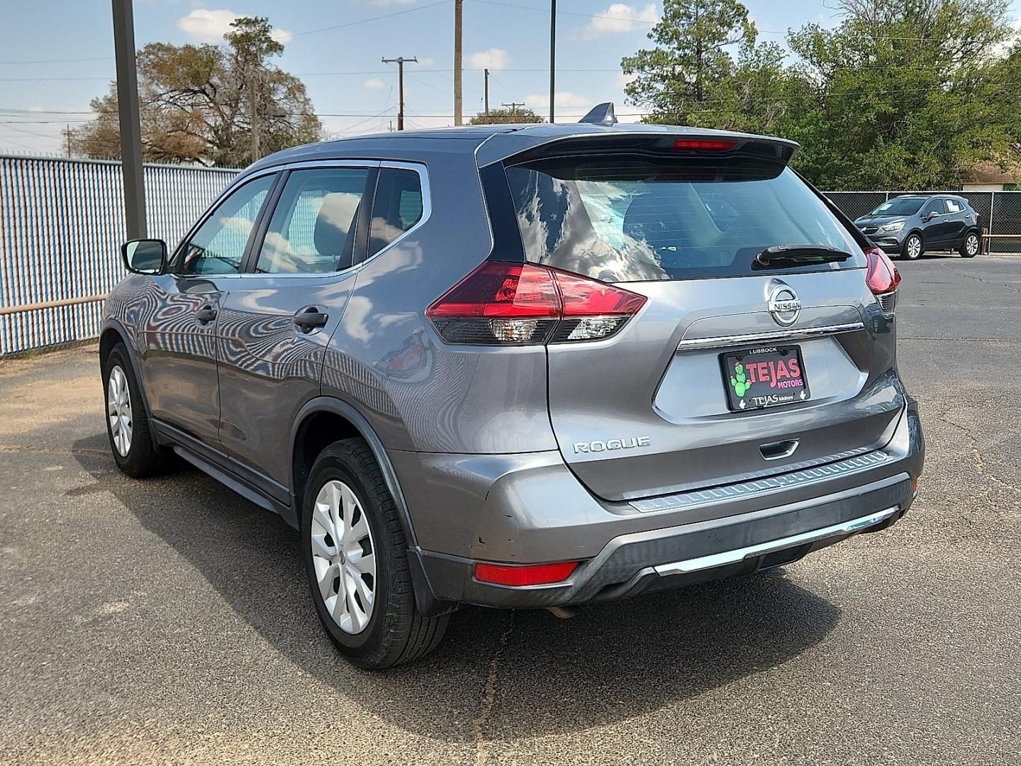 2018 GRAY /Charcoal - G Nissan Rogue S (KNMAT2MT3JP) with an 2.5L I-4 DOHC, variable valve control, regular gasoline, engine with 170HP engine, located at 4110 Avenue Q, Lubbock, 79412, 33.556553, -101.855820 - 08/28/2026 KEY IN ENVELOPE GOD- Photo#2