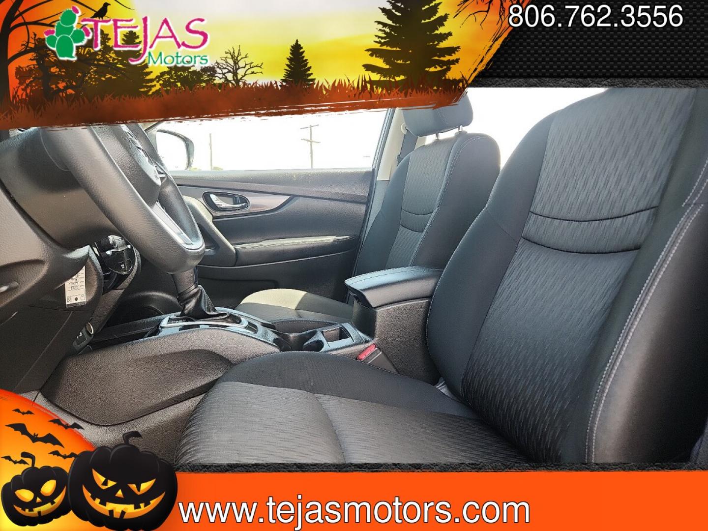 2018 GRAY /Charcoal - G Nissan Rogue S (KNMAT2MT3JP) with an 2.5L I-4 DOHC, variable valve control, regular gasoline, engine with 170HP engine, located at 4110 Avenue Q, Lubbock, 79412, 33.556553, -101.855820 - 08/28/2026 KEY IN ENVELOPE GOD- Photo#8