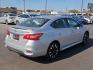 2017 Brilliant Silver - K23 /Charcoal - G Nissan Sentra SR (3N1AB7AP5HY) with an 1.8L I-4 DOHC, variable valve control, regular gasoline, engine with 124HP engine, located at 4110 Avenue Q, Lubbock, 79412, 33.556553, -101.855820- Photo#2