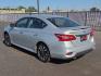 2017 Brilliant Silver - K23 /Charcoal - G Nissan Sentra SR (3N1AB7AP5HY) with an 1.8L I-4 DOHC, variable valve control, regular gasoline, engine with 124HP engine, located at 4110 Avenue Q, Lubbock, 79412, 33.556553, -101.855820- Photo#3