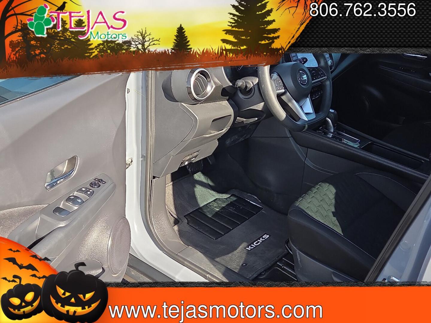 2021 Boulder Gray Pearl - KBY /Charcoal - G Nissan Kicks SV Xtronic CVT (3N1CP5CV7ML) with an 1.6L I-4 DOHC, CVTCS variable valve control, regular gasoline, engine with 122HP engine, located at 4110 Avenue Q, Lubbock, 79412, 33.556553, -101.855820- Photo#7
