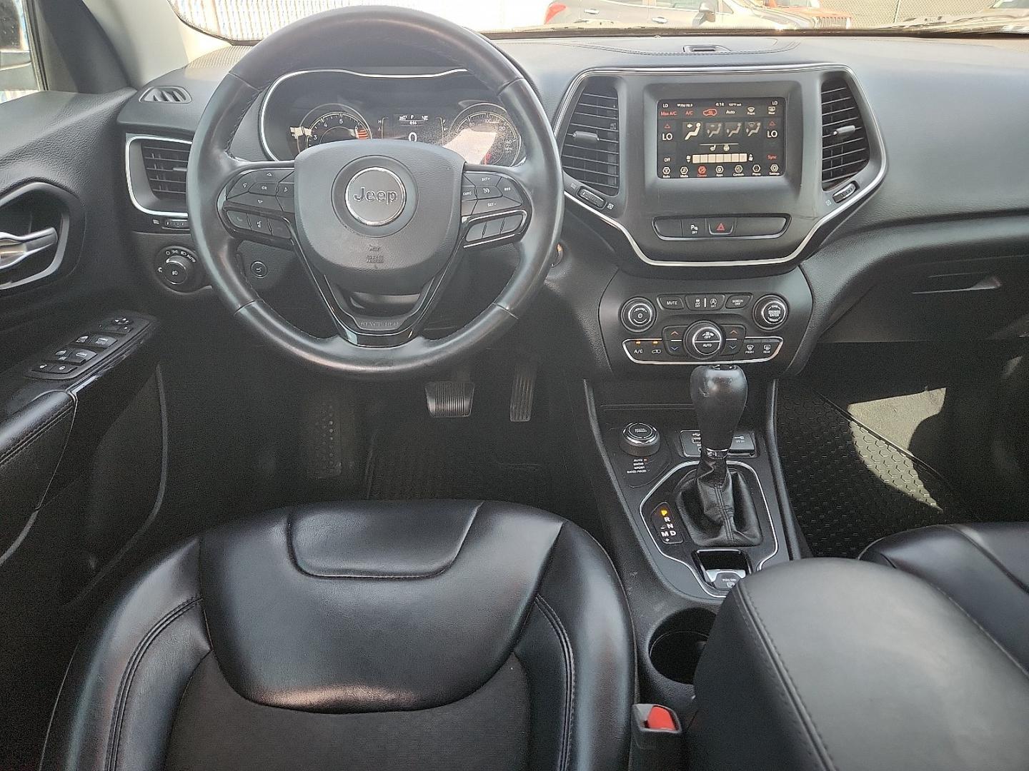 2019 BLACK /Black - X9 Jeep Cherokee Altitude 4x4 (1C4PJMLB6KD) with an MultiAir2 Tigershark 2.4L I-4 variable valve control, regular gasoline, engine with 180HP engine, located at 4110 Avenue Q, Lubbock, 79412, 33.556553, -101.855820 - 08/29/2026 key in envelope god- Photo#7