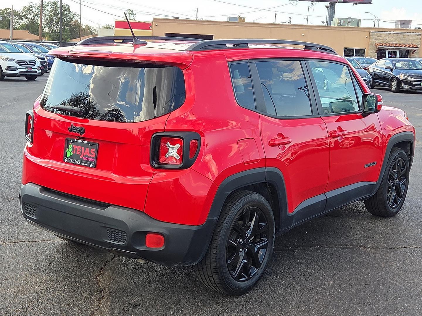 2017 Colorado Red - PRX /Black - X9 Jeep Renegade Altitude FWD (ZACCJABB0HP) with an Tigershark MultiAir 2.4L I-4 variable valve control, regular gasoline, engine with 180HP engine, located at 4110 Avenue Q, Lubbock, 79412, 33.556553, -101.855820- Photo#1