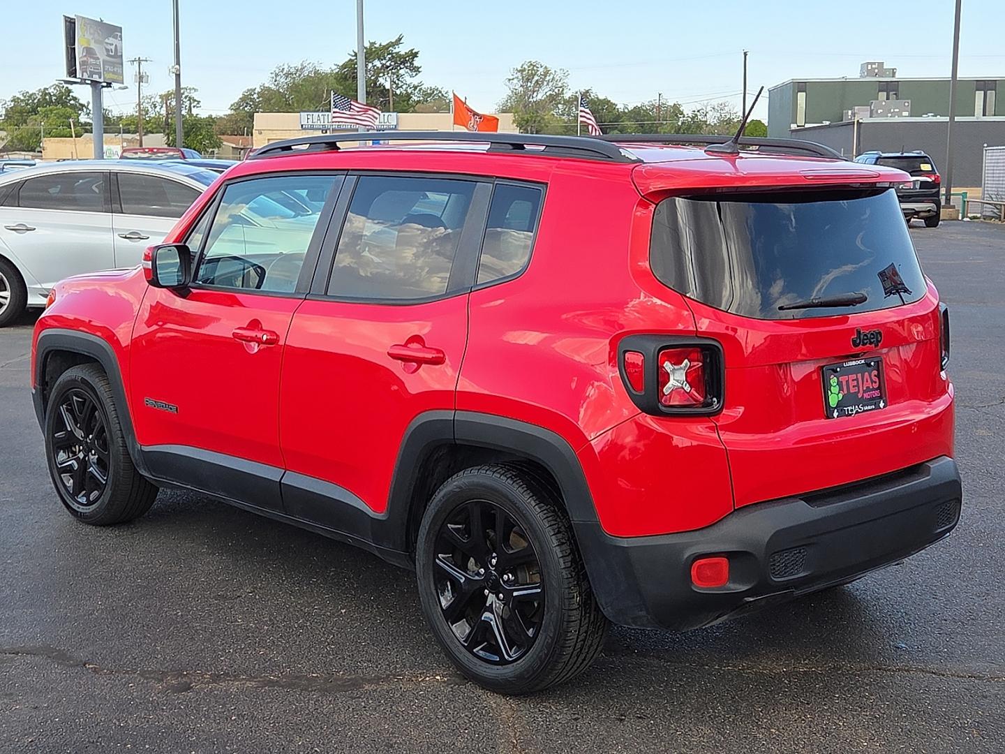 2017 Colorado Red - PRX /Black - X9 Jeep Renegade Altitude FWD (ZACCJABB0HP) with an Tigershark MultiAir 2.4L I-4 variable valve control, regular gasoline, engine with 180HP engine, located at 4110 Avenue Q, Lubbock, 79412, 33.556553, -101.855820- Photo#2