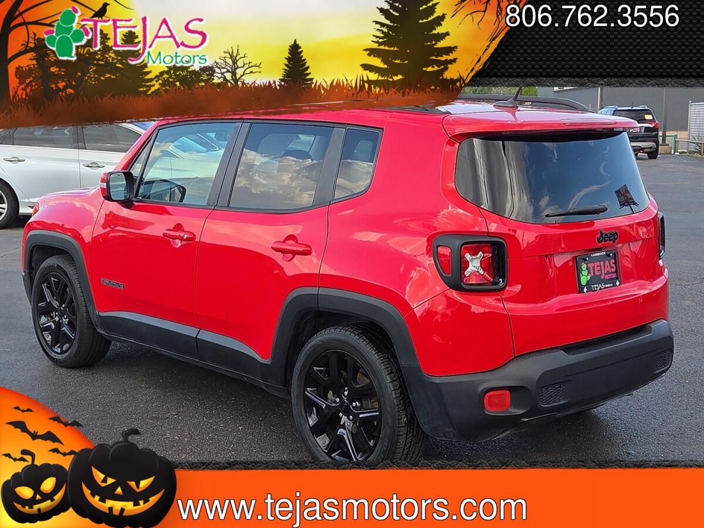 2017 Colorado Red - PRX /Black - X9 Jeep Renegade Altitude FWD (ZACCJABB0HP) with an Tigershark MultiAir 2.4L I-4 variable valve control, regular gasoline, engine with 180HP engine, located at 4110 Avenue Q, Lubbock, 79412, 33.556553, -101.855820 - 09/04/2026 KEY IN ENVELOPE GOD- Photo#2