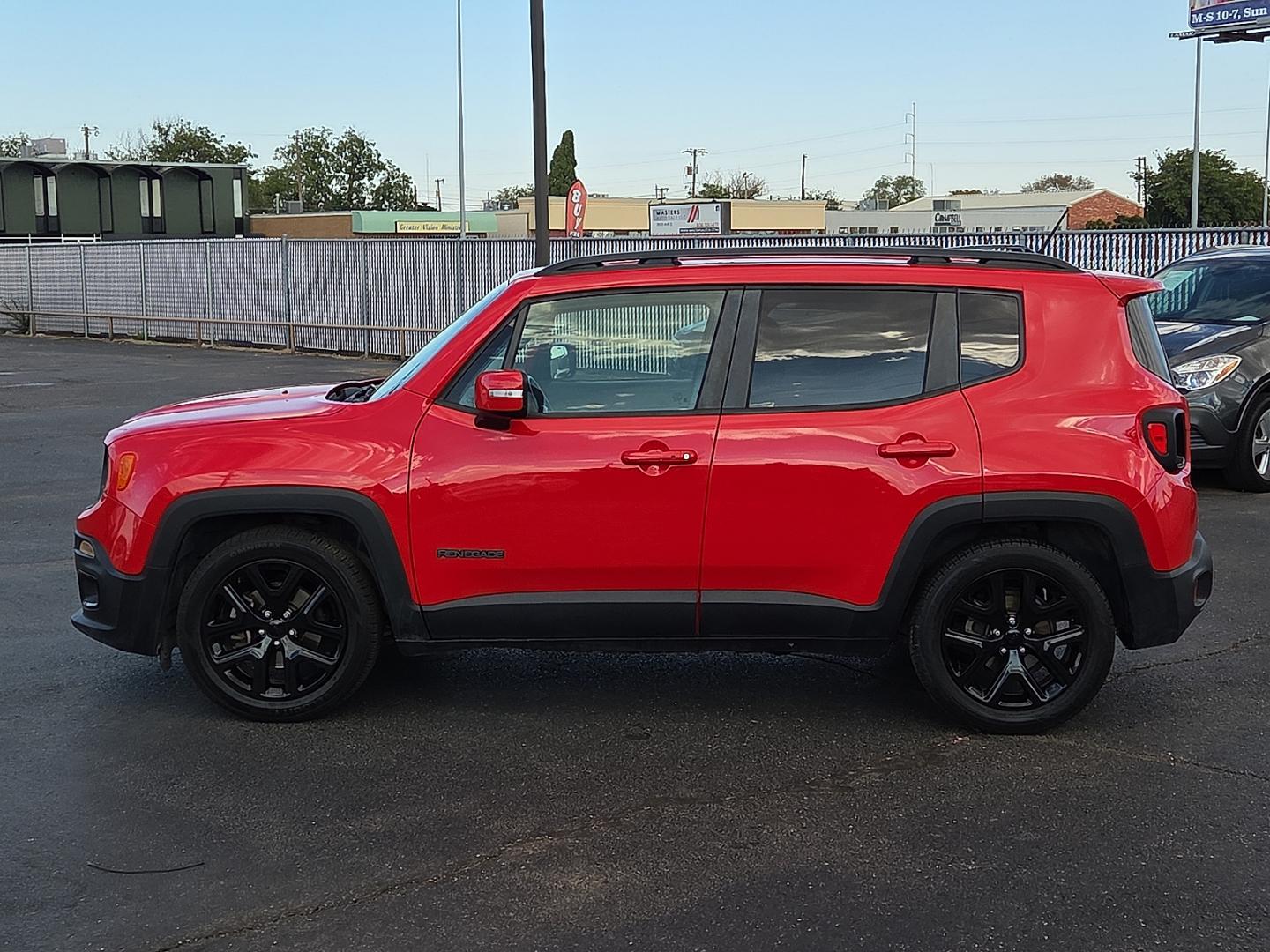 2017 Colorado Red - PRX /Black - X9 Jeep Renegade Altitude FWD (ZACCJABB0HP) with an Tigershark MultiAir 2.4L I-4 variable valve control, regular gasoline, engine with 180HP engine, located at 4110 Avenue Q, Lubbock, 79412, 33.556553, -101.855820- Photo#3