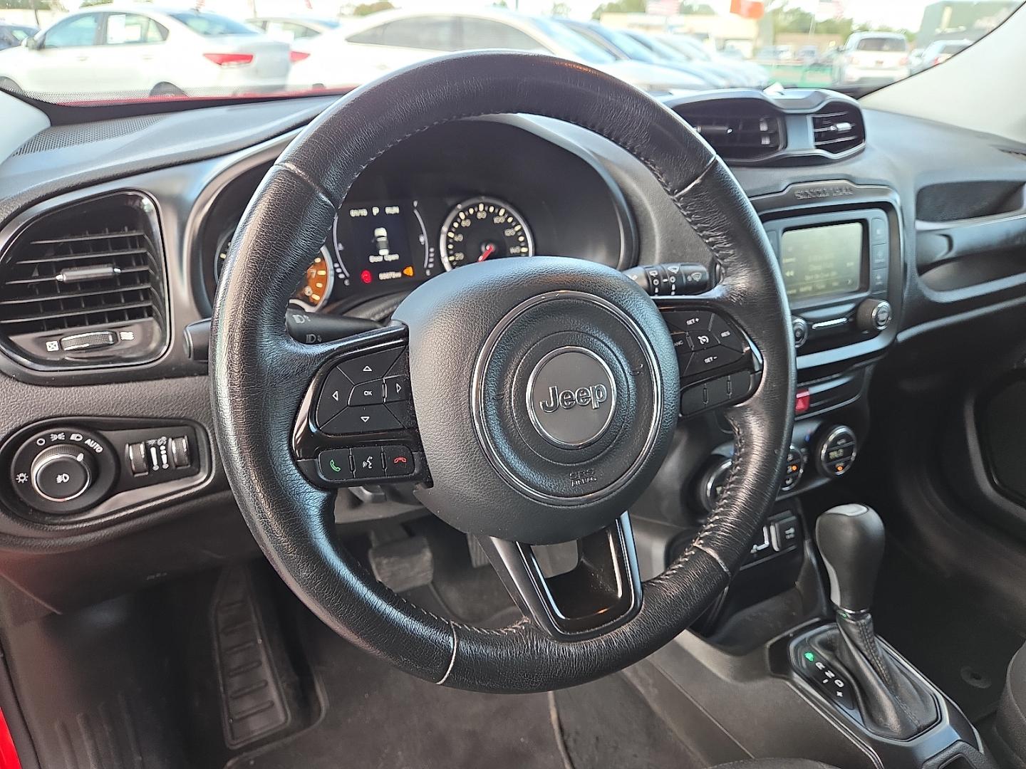 2017 Colorado Red - PRX /Black - X9 Jeep Renegade Altitude FWD (ZACCJABB0HP) with an Tigershark MultiAir 2.4L I-4 variable valve control, regular gasoline, engine with 180HP engine, located at 4110 Avenue Q, Lubbock, 79412, 33.556553, -101.855820- Photo#7