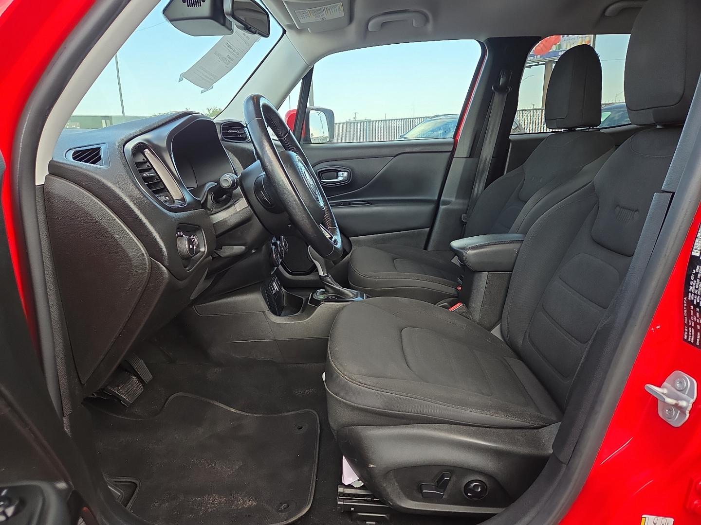 2017 Colorado Red - PRX /Black - X9 Jeep Renegade Altitude FWD (ZACCJABB0HP) with an Tigershark MultiAir 2.4L I-4 variable valve control, regular gasoline, engine with 180HP engine, located at 4110 Avenue Q, Lubbock, 79412, 33.556553, -101.855820- Photo#9
