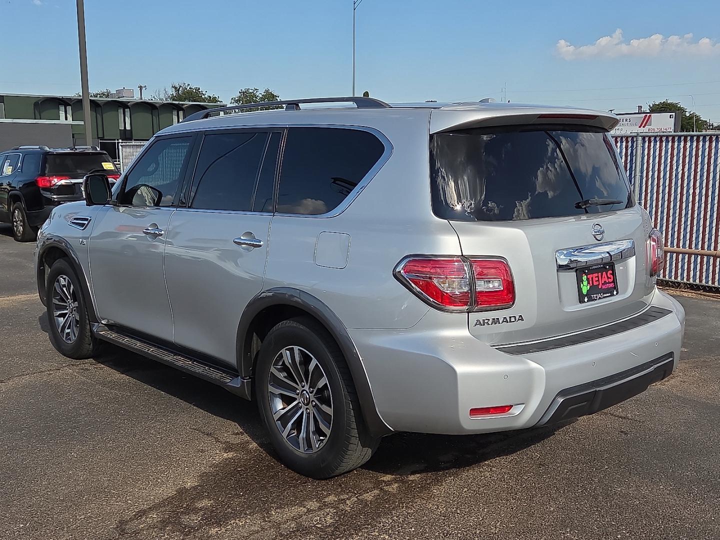 2019 Brilliant Silver Metallic - K23 /Charcoal - G Nissan Armada SL (JN8AY2ND1K9) with an Endurance 5.6L V-8 direct injection, DOHC, variable valve control, regular gasoline, engine with 390HP engine, located at 4110 Avenue Q, Lubbock, 79412, 33.556553, -101.855820 - 09/04/2026 KEY IN ENVELOPE GOD- Photo#3