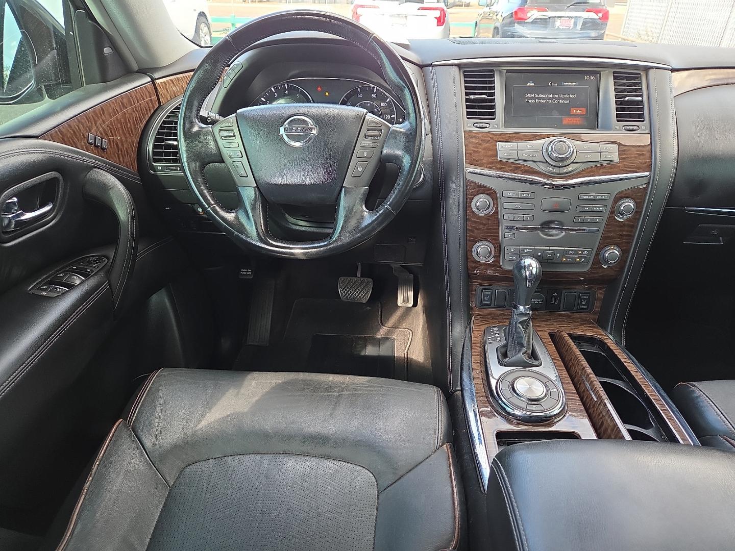 2019 Brilliant Silver Metallic - K23 /Charcoal - G Nissan Armada SL (JN8AY2ND1K9) with an Endurance 5.6L V-8 direct injection, DOHC, variable valve control, regular gasoline, engine with 390HP engine, located at 4110 Avenue Q, Lubbock, 79412, 33.556553, -101.855820 - 09/04/2026 KEY IN ENVELOPE GOD- Photo#7