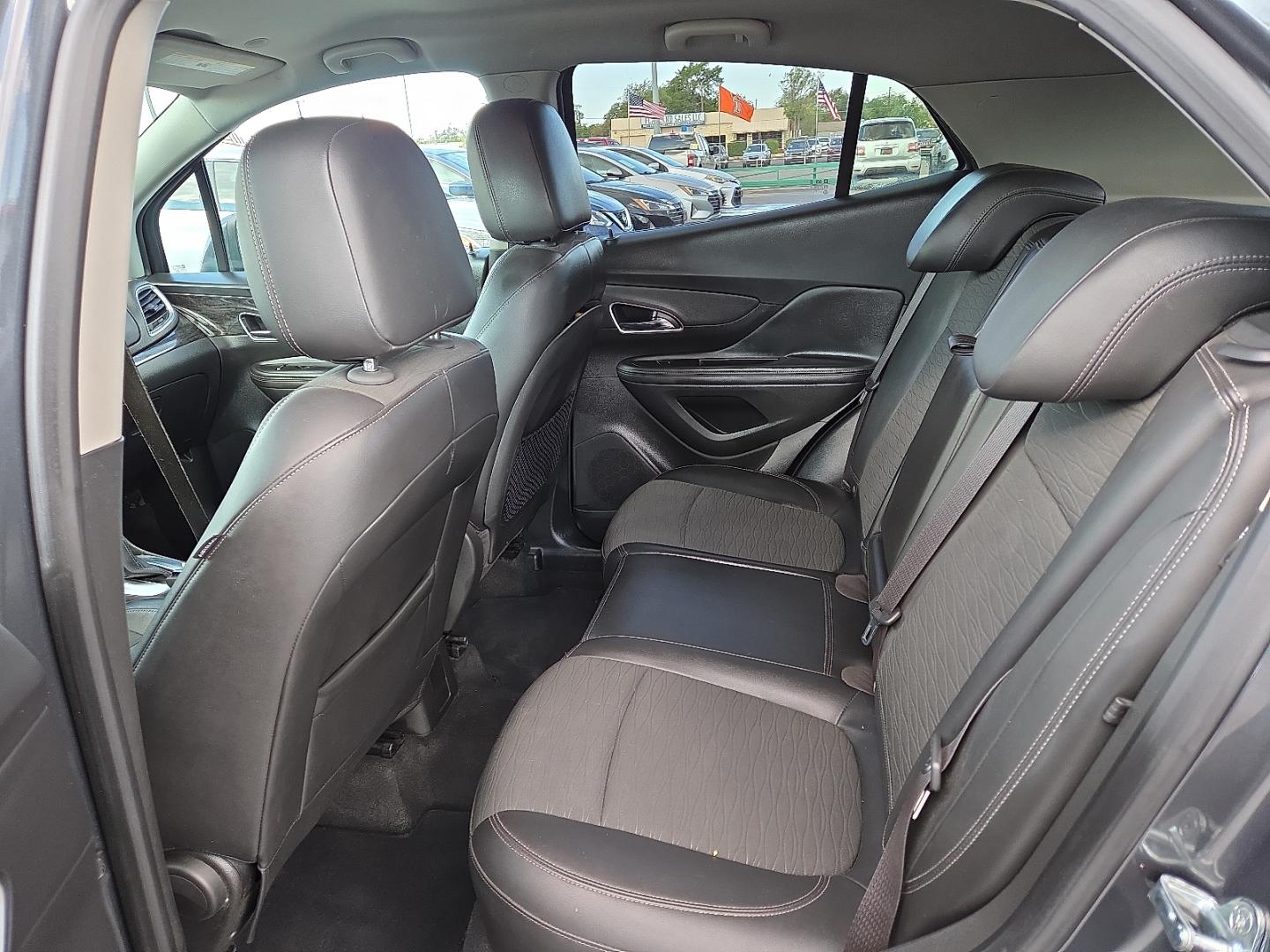 2016 Graphite Gray Metallic - GK2 /Ebony - AFN Buick Encore (KL4CJASB1GB) with an Ecotec 1.4L I-4 DOHC, variable valve control, intercooled turbo, regular gasoline, engine with 138HP engine, located at 4110 Avenue Q, Lubbock, 79412, 33.556553, -101.855820- Photo#7