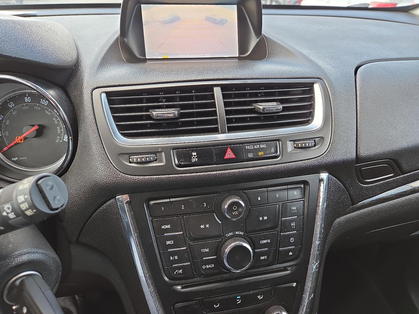 2016 Graphite Gray Metallic - GK2 /Ebony - AFN Buick Encore (KL4CJASB1GB) with an Ecotec 1.4L I-4 DOHC, variable valve control, intercooled turbo, regular gasoline, engine with 138HP engine, located at 4110 Avenue Q, Lubbock, 79412, 33.556553, -101.855820- Photo#10