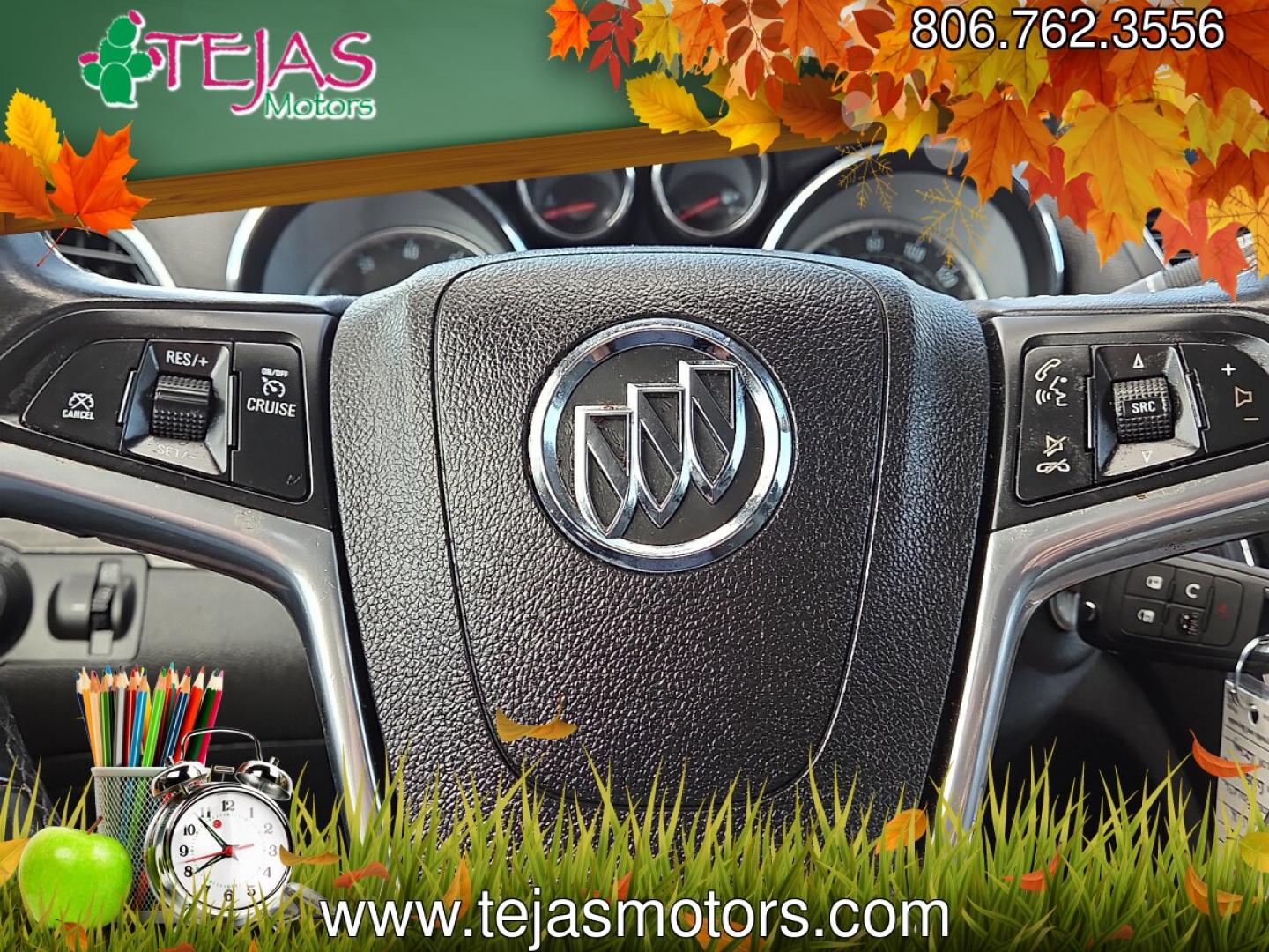 2016 Graphite Gray Metallic - GK2 /Ebony - AFN Buick Encore (KL4CJASB1GB) with an Ecotec 1.4L I-4 DOHC, variable valve control, intercooled turbo, regular gasoline, engine with 138HP engine, located at 4110 Avenue Q, Lubbock, 79412, 33.556553, -101.855820 - 09/03/2026 KEY IN ENVELOPE GOD- Photo#12