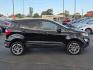 2021 Shadow Black /Ebony Black - 4B Ford EcoSport Titanium (MAJ6S3KL2MC) with an 2L I-4 direct injection, DOHC, variable valve control, regular gasoline, engine with 166HP engine, located at 4110 Avenue Q, Lubbock, 79412, 33.556553, -101.855820 - 09/04/2024 KEY IN ENVELOPE GOD- Photo#1