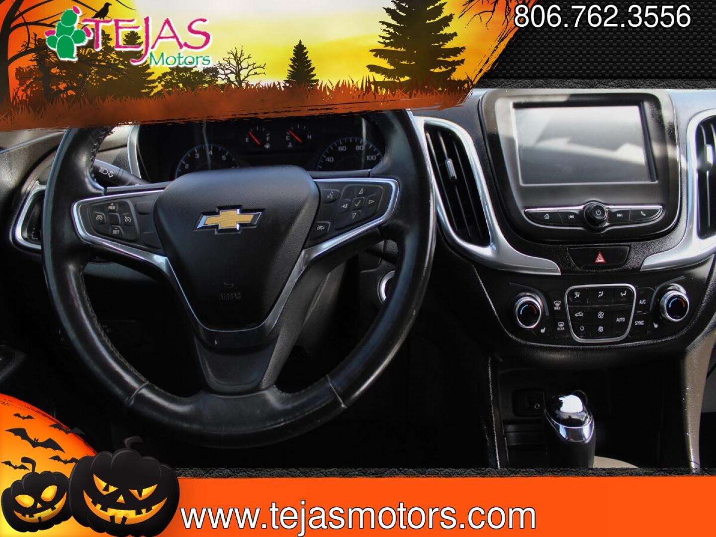 2018 SILVER Chevrolet Equinox LT (2GNAXJEV4J6) with an 1.5L I-4 direct injection, DOHC, VVT variable valve control, intercooled turbo, regular gasoline, engine with 170HP engine, located at 4110 Avenue Q, Lubbock, 79412, 33.556553, -101.855820- Photo#7